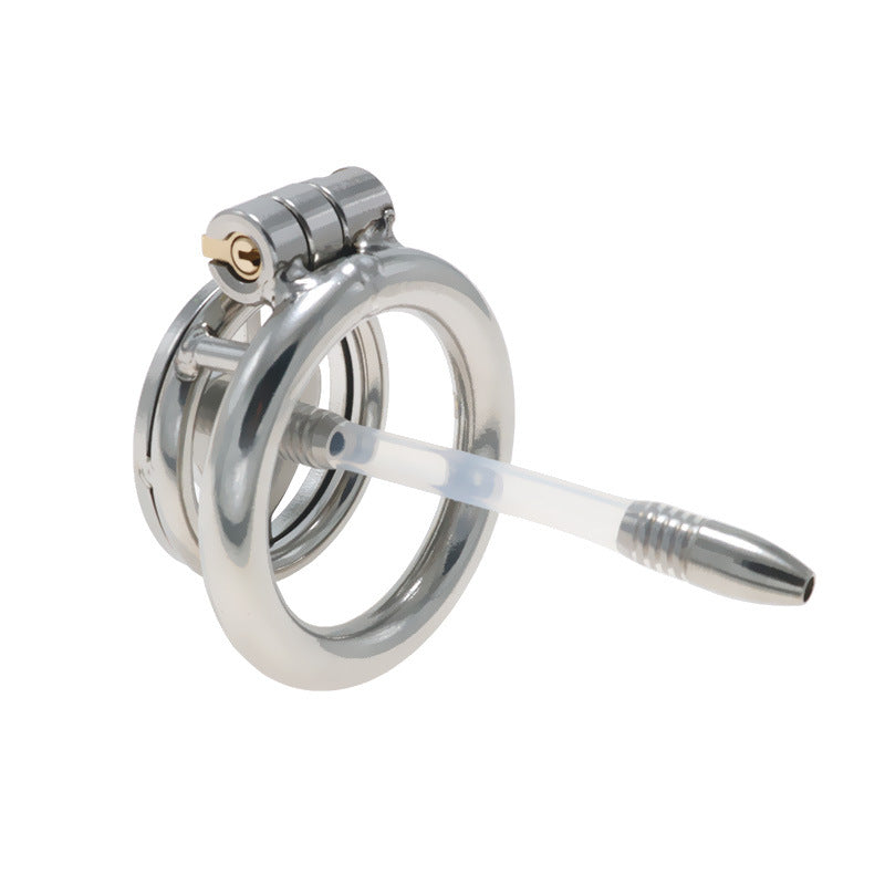 Flat Heart Chastity Cage