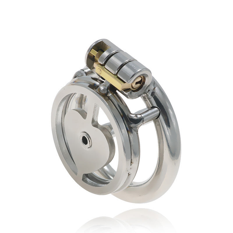 Flat Heart Chastity Cage