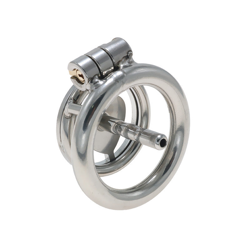 Flat Heart Chastity Cage