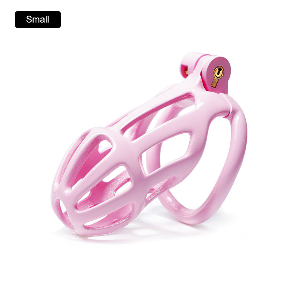 Pink Cobra Chastity Cage