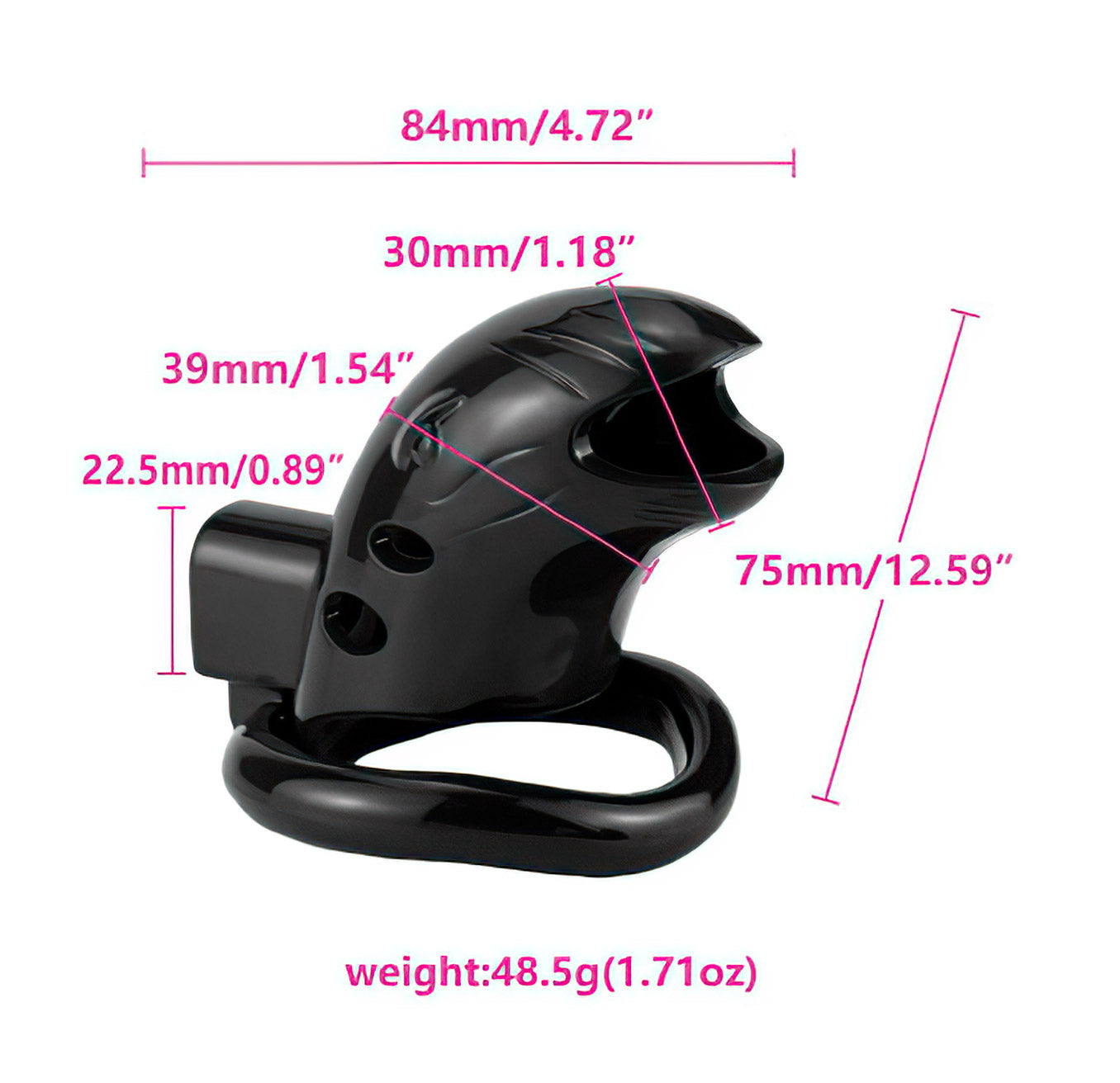 resin chastity device