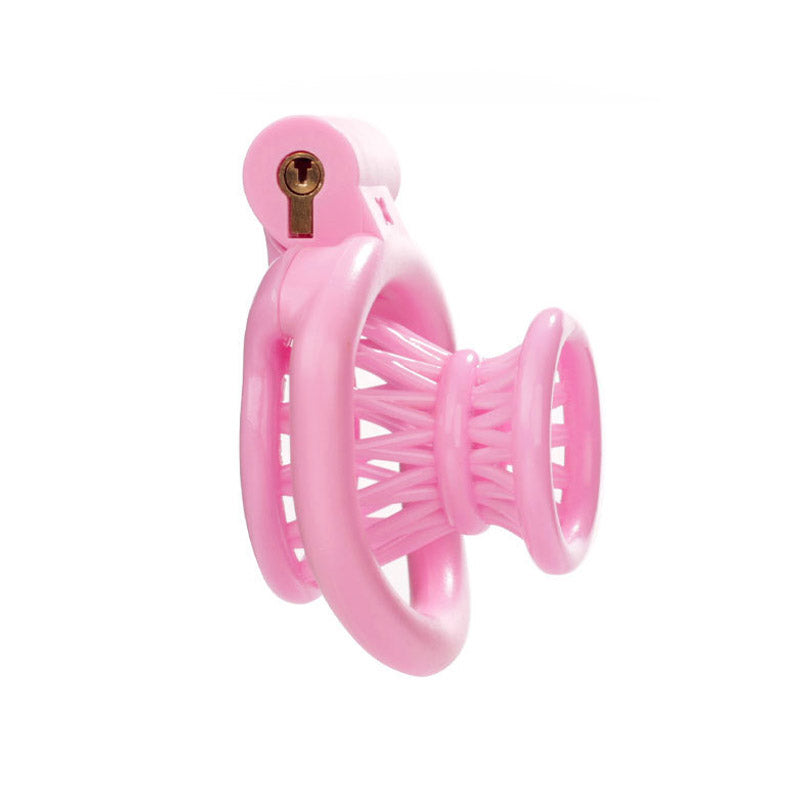 Nylon Flower Basket Negative Chastity Cage