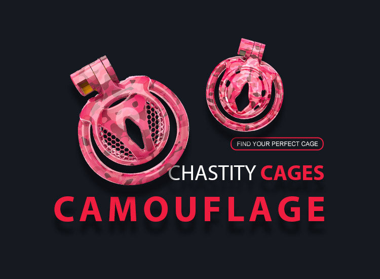 Camouflage Chastity Cage