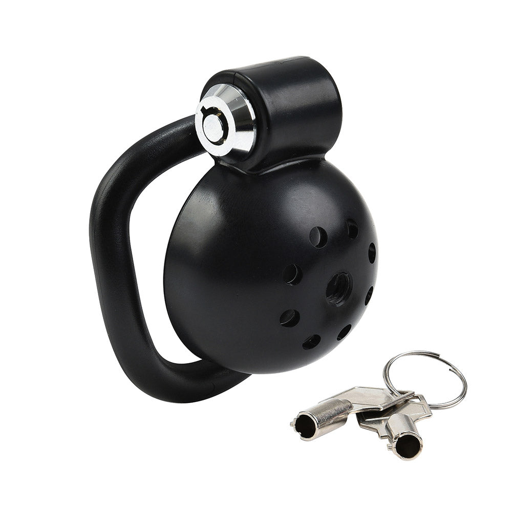 Button Chastity Cage