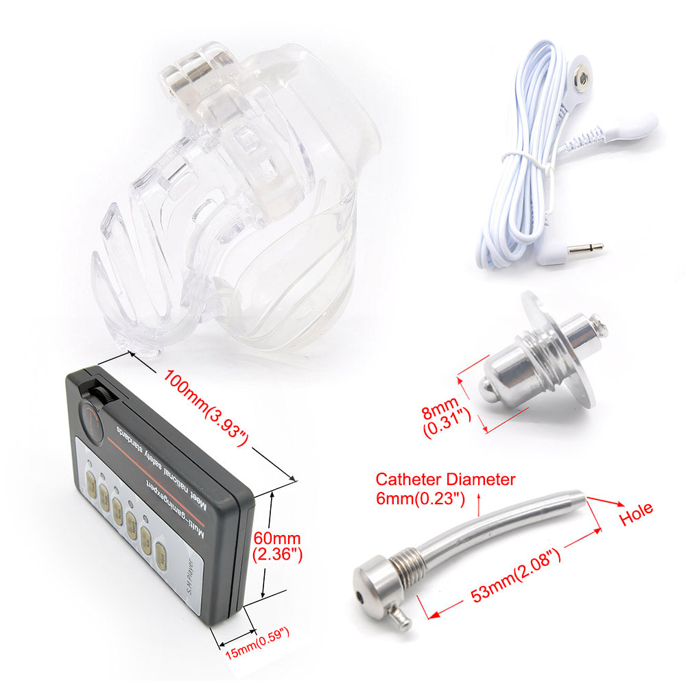 E-Stim Chastity Cage