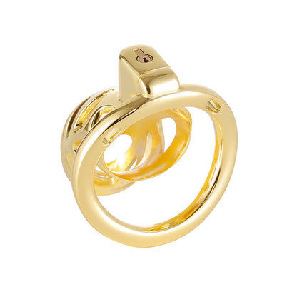 Golden Chastity Cage