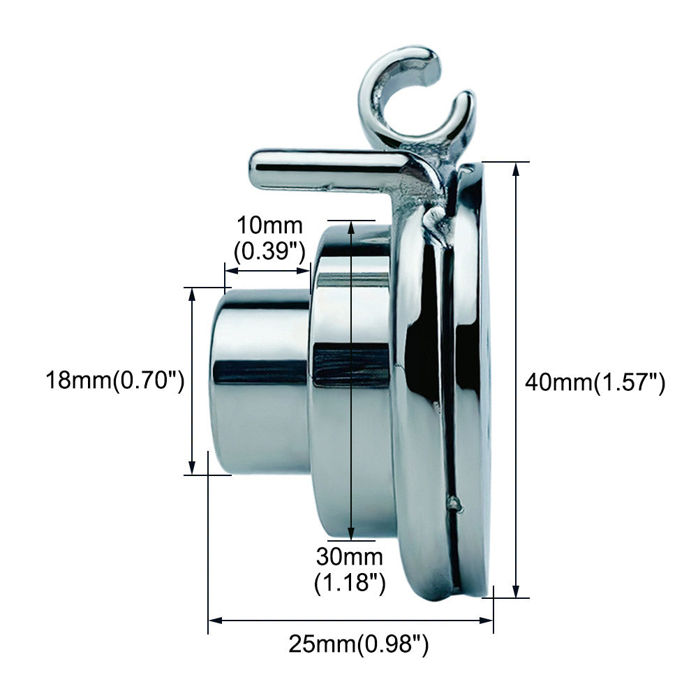 Inverted Chastity With Catheter