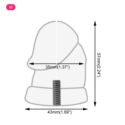 Inverted Cock Cage & Detachable Dildo