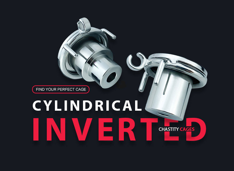 Cylindrical Inverted Chastity Cage