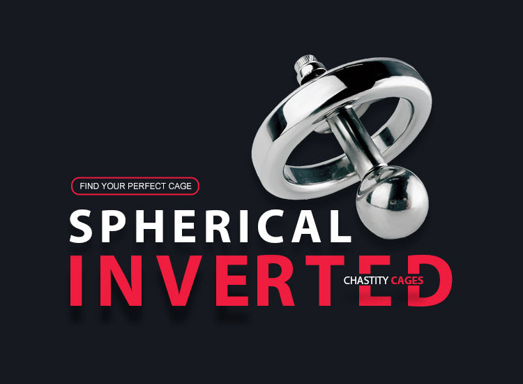 Spherical Inverted Chastity Cage