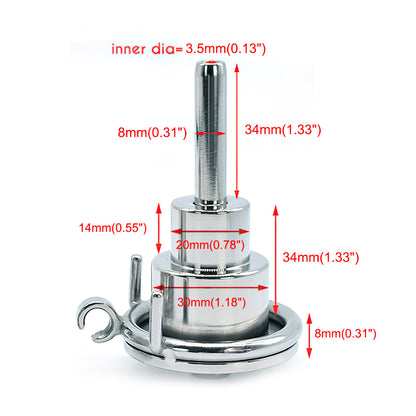 Negative Chastity Cage