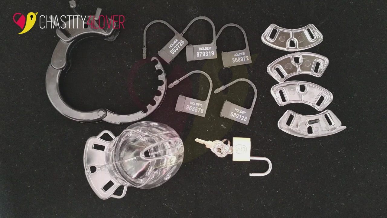 Video laden: Adjustable Male Chastity Video