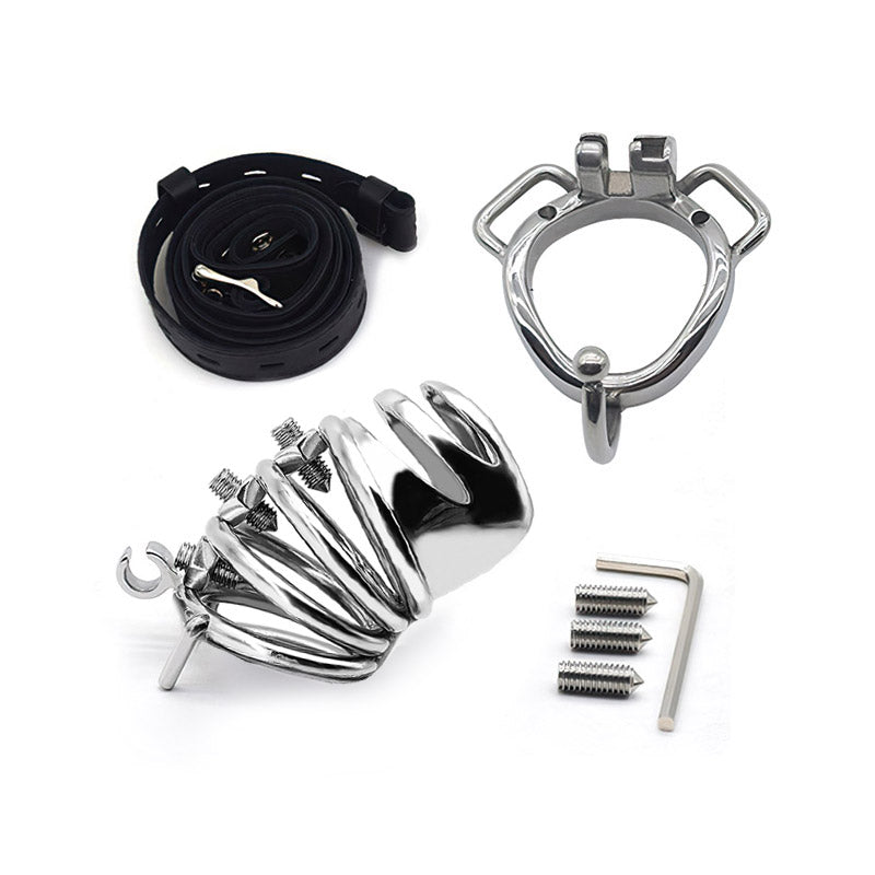 Rivet Chastity Cage