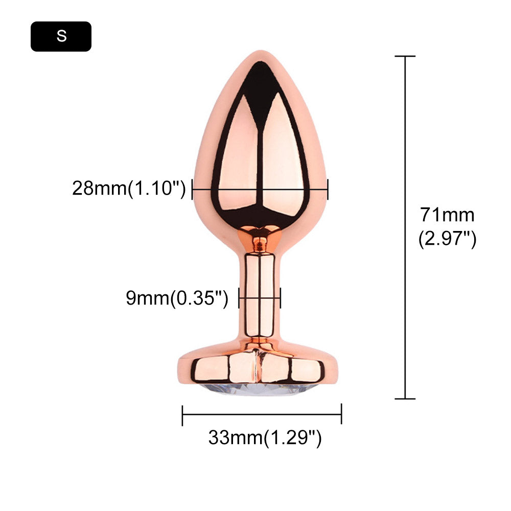 Rose Gold Butt Plug