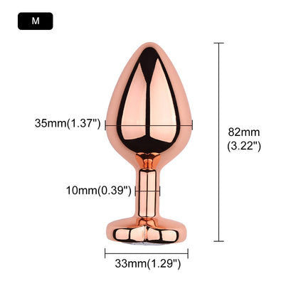 Rose Gold Butt Plug