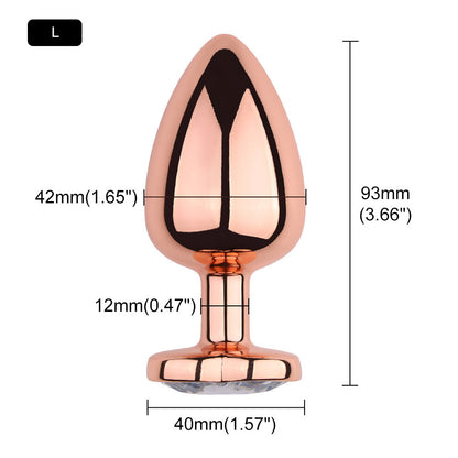 Rose Gold Butt Plug