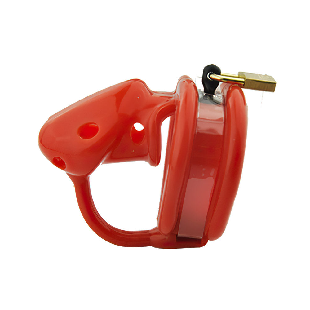 Silicone Male Chastity Device With Spiked