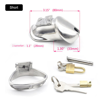 Stainless Steel Chastity Lock