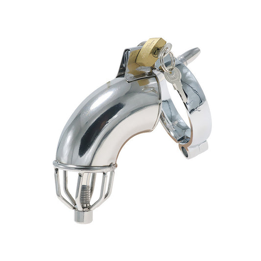 Stainless Steel Male Chastity