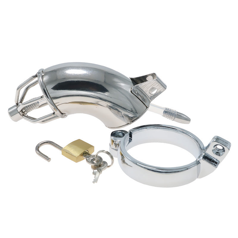 Stainless Steel Male Chastity